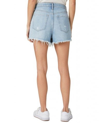 Women's High Rise Skinny Denim Mom Shorts High Tide $42.14 Shorts