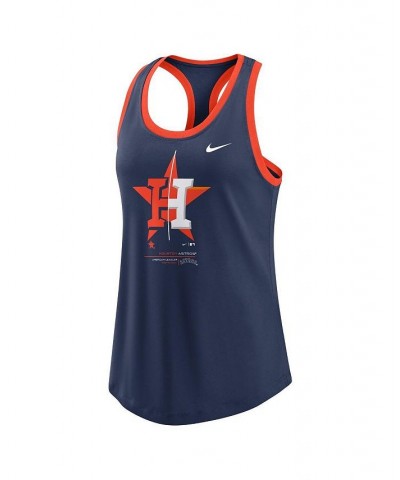 Women's Navy Houston Astros Tech Tank Top Navy $20.70 Tops