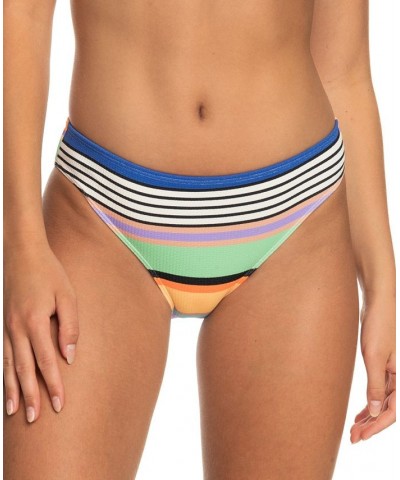 Juniors' Color Jam Floral Hipster Bikini Bottoms Anthracite Good Vibration Swim $25.60 Swimsuits