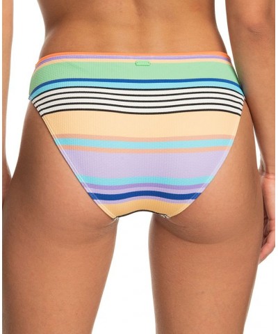 Juniors' Color Jam Floral Hipster Bikini Bottoms Anthracite Good Vibration Swim $25.60 Swimsuits