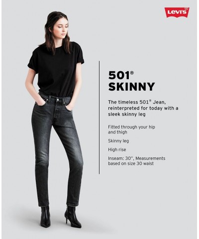 Women's 501 Skinny Jeans Blue Its True $39.20 Jeans