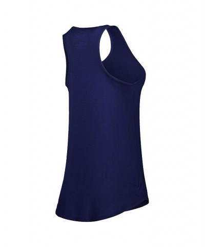 Women's Branded Navy New York Yankees Simplicity Swing Racerback Scoop Neck Tank Top Navy $16.80 Tops