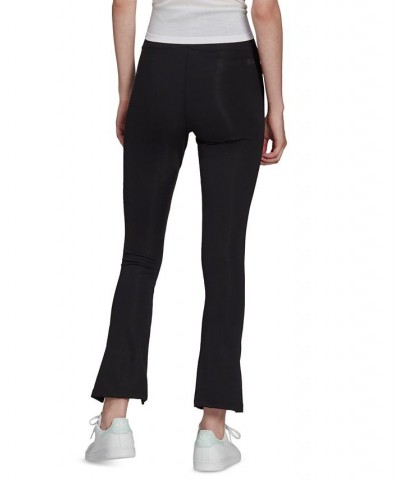 Women's Split-Hem Leggings Black $28.20 Pants