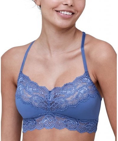 Women's Goddess Busty Bralette 335213 Blue $27.84 Bras