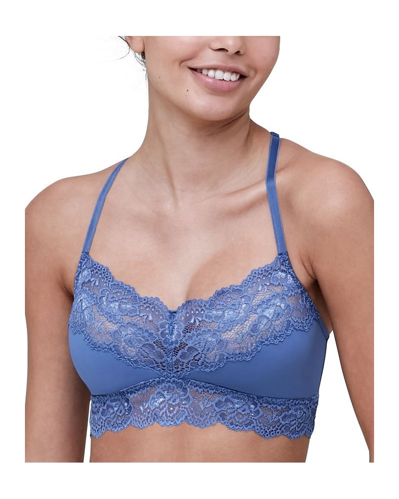 Women's Goddess Busty Bralette 335213 Blue $27.84 Bras