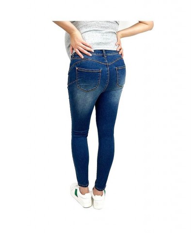 Lifter Skinny with Side Elastics Jeans Blue $16.90 Jeans