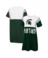 Women's Green and White Michigan State Spartans 3rd Down Short Sleeve T-shirt Dress Green, White $32.99 Dresses