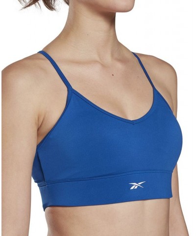 Women's Tri Back Medium Impact Sports Bra Pale Green $16.25 Bras