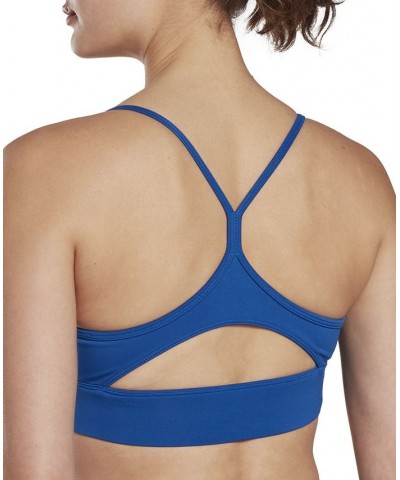 Women's Tri Back Medium Impact Sports Bra Pale Green $16.25 Bras