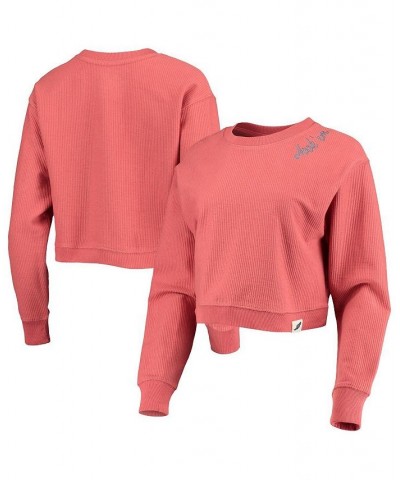 Women's Texas Orange Texas Longhorns Corded Timber Cropped Pullover Sweatshirt Texas Orange $40.00 Sweatshirts