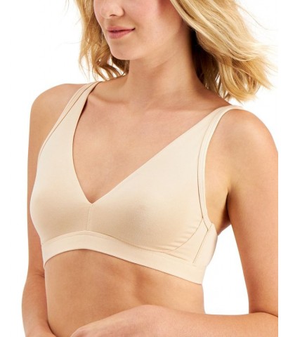 Women's Essential Unlined Bralette Creamy Ivory $14.55 Bras