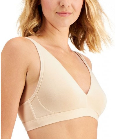 Women's Essential Unlined Bralette Creamy Ivory $14.55 Bras