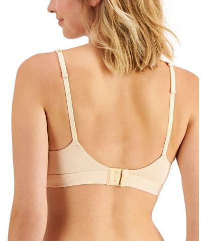 Women's Essential Unlined Bralette Creamy Ivory $14.55 Bras