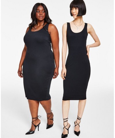 Trendy Plus Size Ruched-Sleeve Blazer & Bodycon Midi Dress $20.50 Dresses