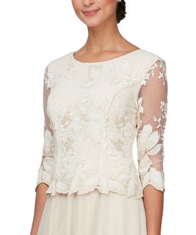 Embroidered Lace A-Line Dress Smocky Orchid $68.97 Dresses