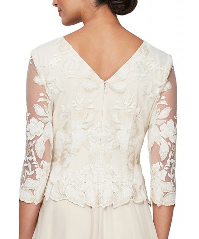 Embroidered Lace A-Line Dress Smocky Orchid $68.97 Dresses