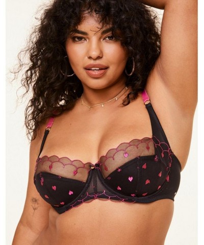 Bettie Women's Plus-Size Contour Balconette Bra Black $27.48 Bras