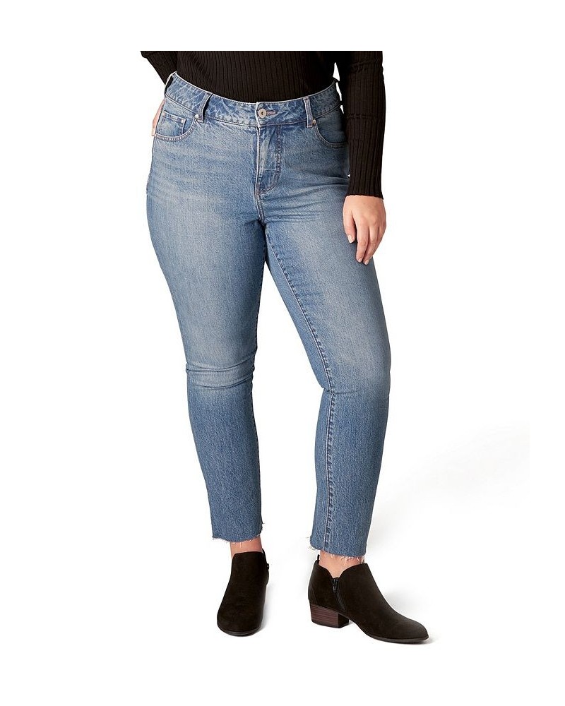 Plus Size Stella High Rise Straight Jeans Hudson Blue $28.08 Jeans