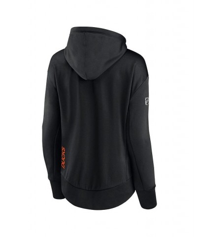 Women's Branded Black Anaheim Ducks Authentic Pro Rink Full-Zip Hoodie Black $51.99 Sweatshirts