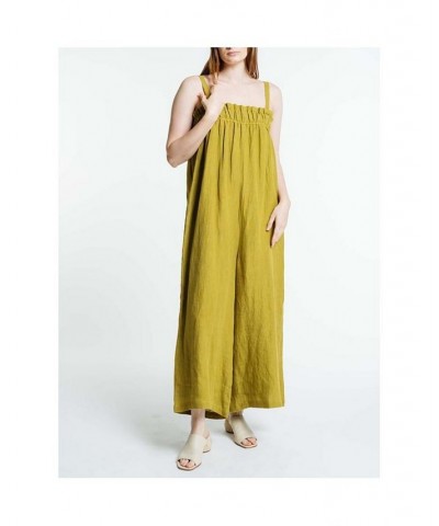 Women's Laurel Jumper - Dried Tobacco Yellow $98.10 Pants