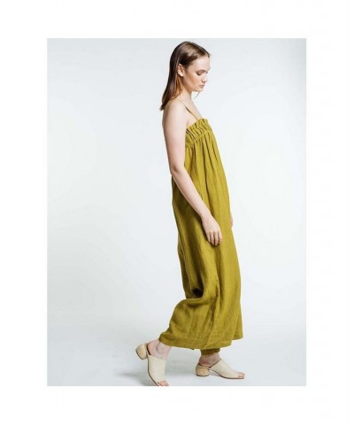 Women's Laurel Jumper - Dried Tobacco Yellow $98.10 Pants