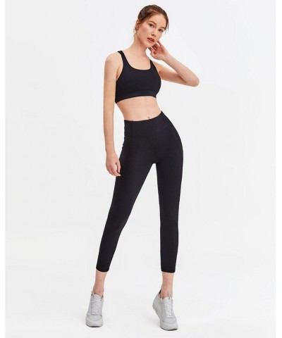 Shine On Silkiflex Leggings 21" for Women Midnight black $54.00 Pants