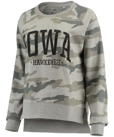 Women's Camo Iowa Hawkeyes Stockbridge Pullover Sweatshirt Camo $31.20 Sweatshirts