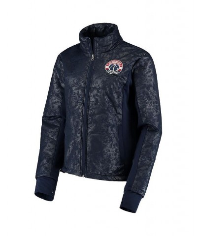 Women's Navy Washington Wizards Huddle Full-Zip Jacket $47.50 Jackets