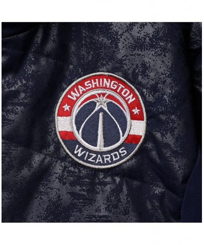 Women's Navy Washington Wizards Huddle Full-Zip Jacket $47.50 Jackets