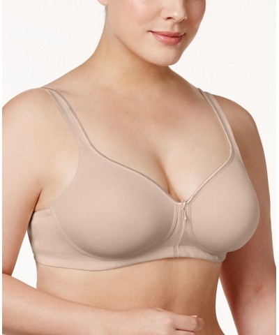 Body Caress Full Coverage Wireless Bra 72335 Star White $16.23 Bras