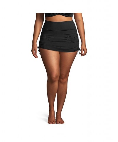 Women's Plus Size Tummy Control Adjustable Swim Skirt Swim Bottoms Blackberry $39.75 Swimsuits