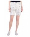 Women's Anchor-Print Hollywood Shorts White $18.90 Shorts