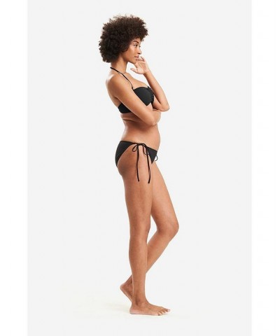 James String Bikini Bottom Black $49.98 Swimsuits