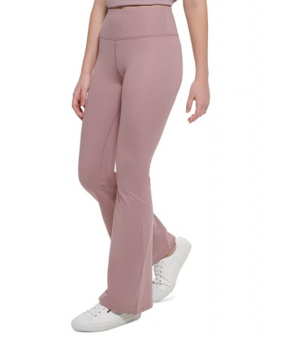 Women's High-Rise Flared Pants Tan/Beige $20.59 Pants