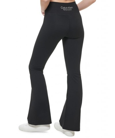 Women's High-Rise Flared Pants Tan/Beige $20.59 Pants