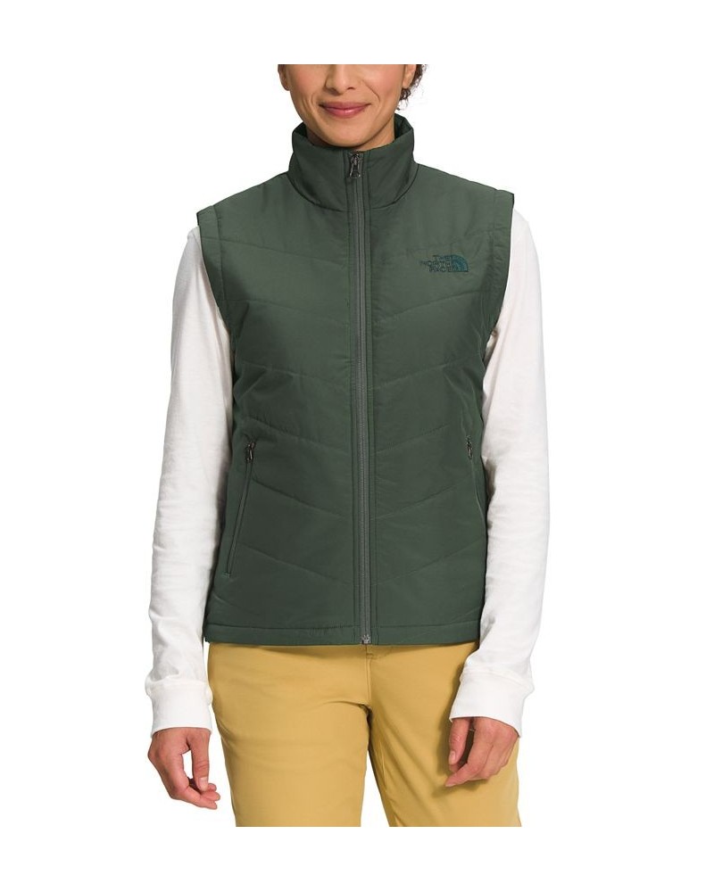 Women's Tamburello Vest Green $39.04 Jackets