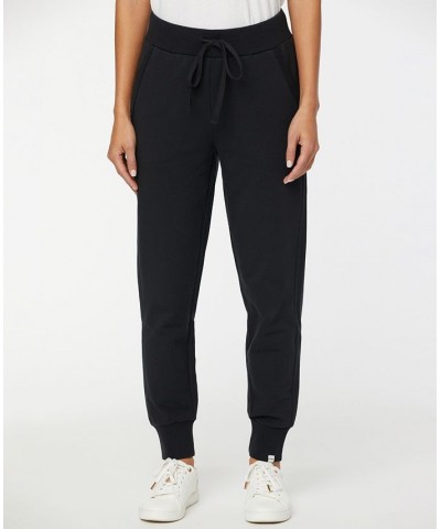 Women's Drawstring Jogger Pants Black $53.46 Pants