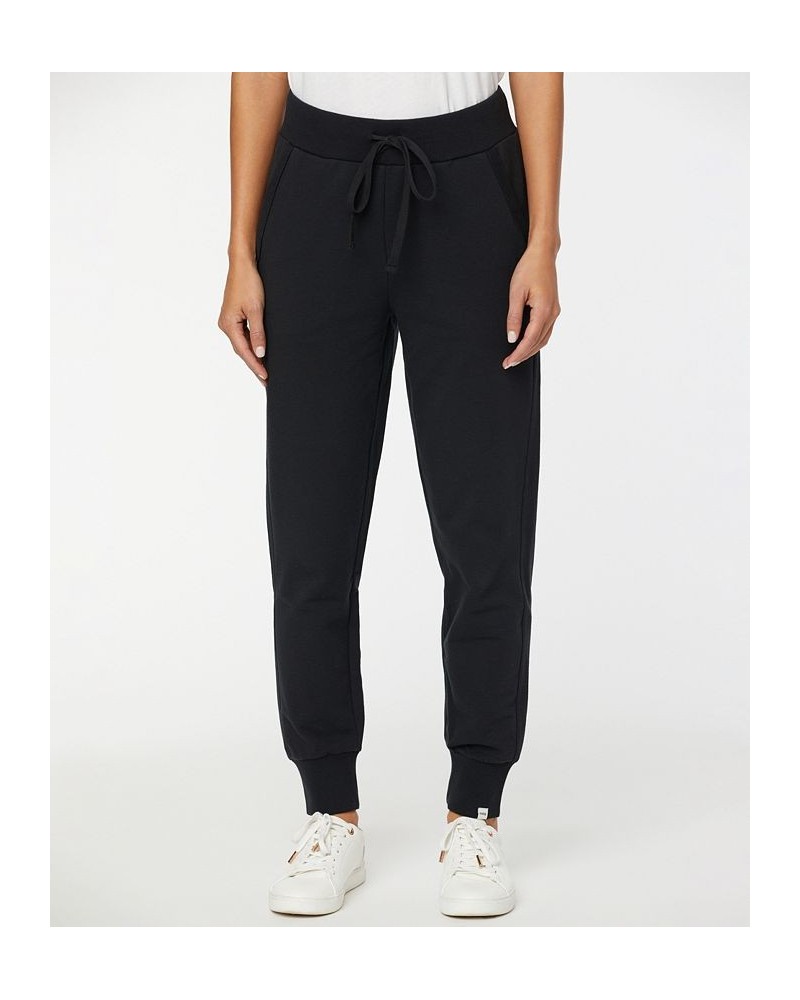 Women's Drawstring Jogger Pants Black $53.46 Pants