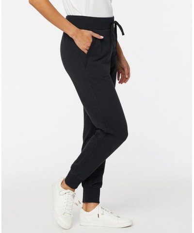 Women's Drawstring Jogger Pants Black $53.46 Pants