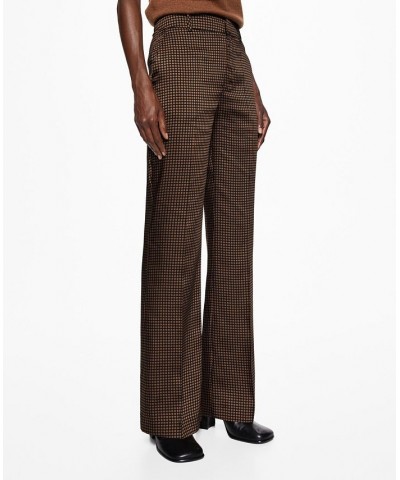 Women's Printed Pants Brown $25.29 Pants