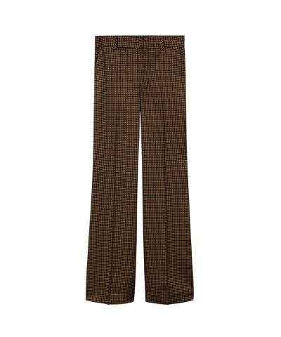 Women's Printed Pants Brown $25.29 Pants