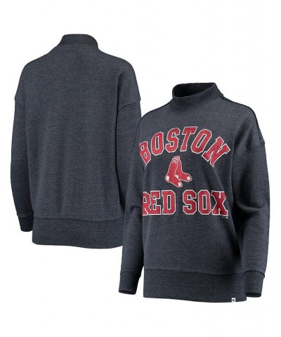 Women's '47 Heather Navy Boston Red Sox Sasha Ivy Pullover Sweatshirt Heathered Navy $33.75 Sweatshirts