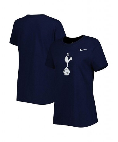 Women's Navy Tottenham Hotspur Club Crest T-shirt Navy $16.40 Tops