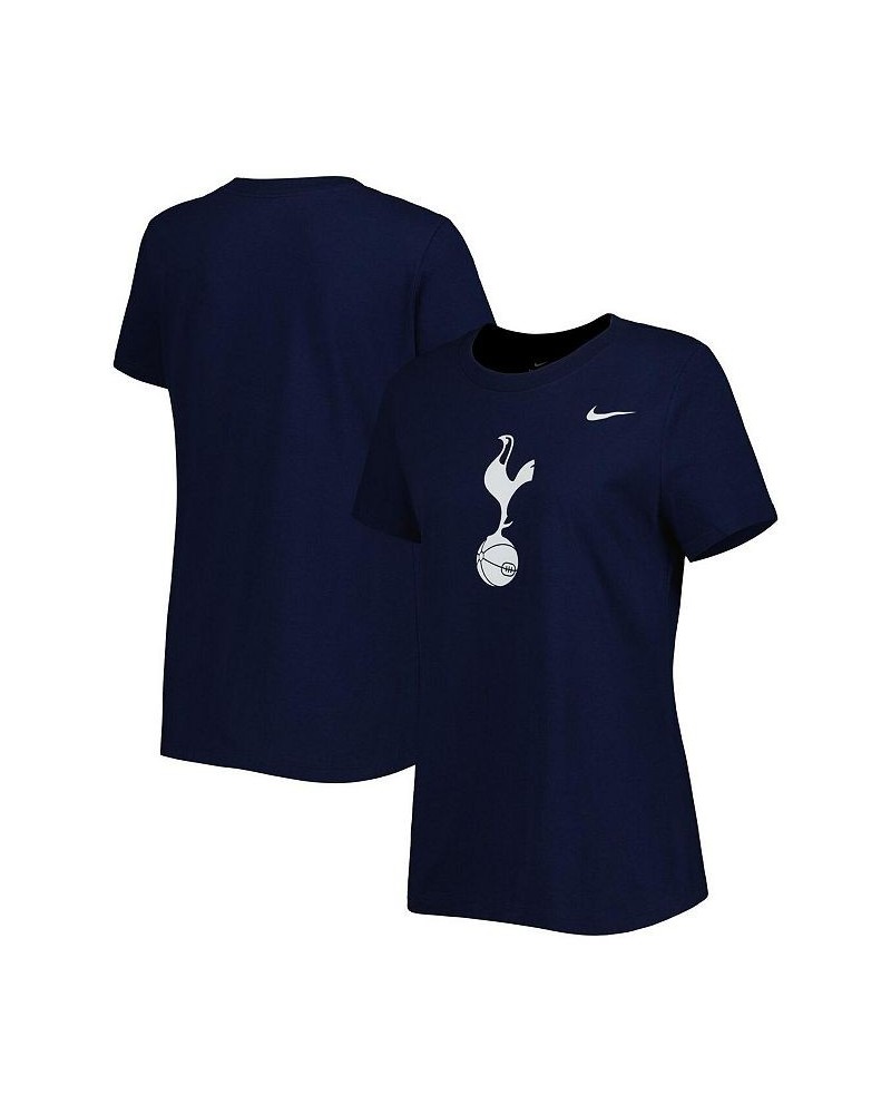 Women's Navy Tottenham Hotspur Club Crest T-shirt Navy $16.40 Tops