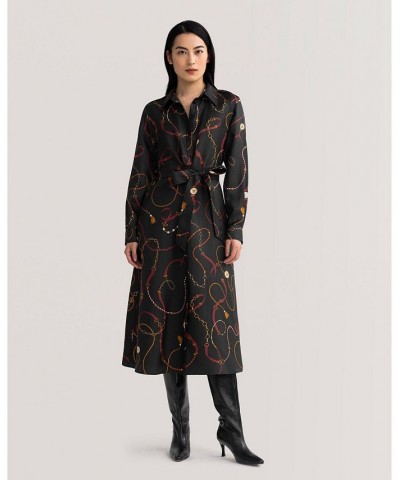 Louisville Print Trench Dress for Women Louisville print $88.06 Dresses