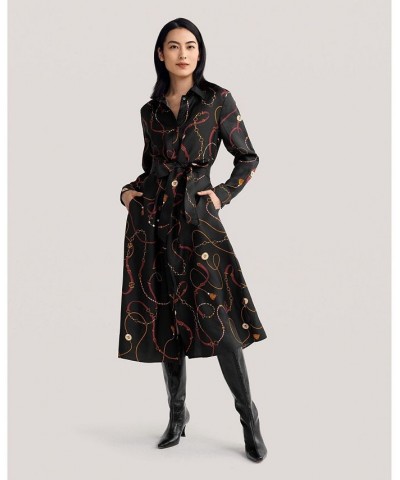 Louisville Print Trench Dress for Women Louisville print $88.06 Dresses