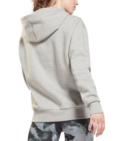 Women's Fleece Hoodie Grey $24.94 Tops