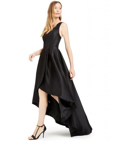 High-Low A-Line Gown Black $126.69 Dresses