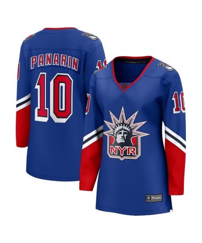 Women's Branded Artemi Panarin Royal New York Rangers Special Edition 2.0 Breakaway Player Jersey Royal $75.90 Jersey