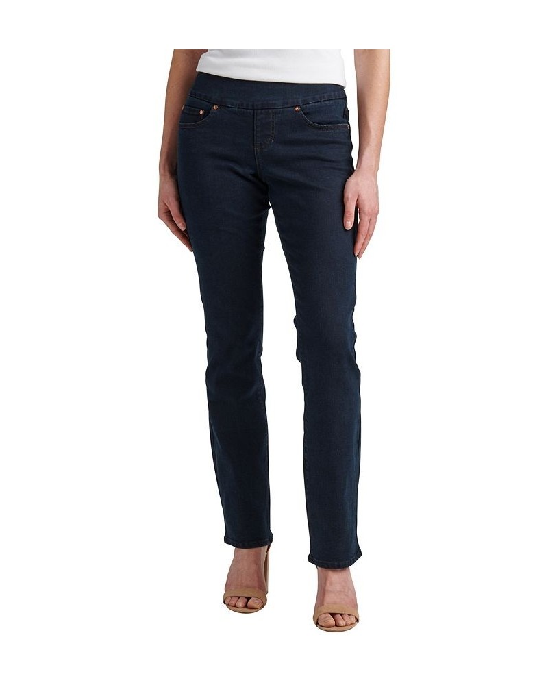 Women's Peri Mid Rise Straight Leg Pull-On Jeans After Midnight $43.45 Jeans